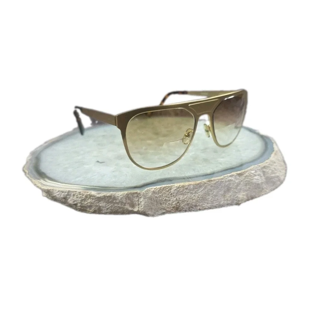 Authentic SEE Eyewear Model 2564 MatteGold Titanium GlassesSunglass Frames ITALY
